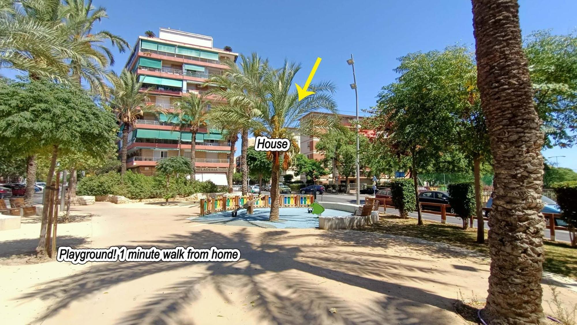 Visitando A Mijail Appartement Alicante Buitenkant foto
